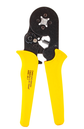 Szczypce czterokątne do zaciskania tulejek kablowych praska FALON-TECH