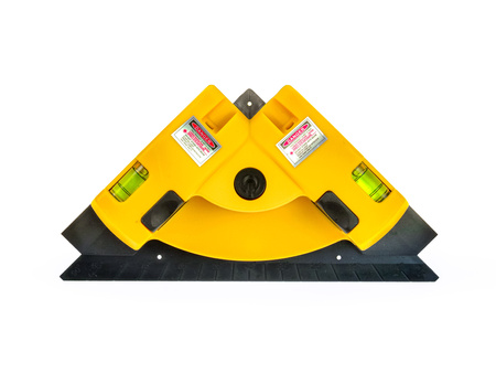 Poziomica laserowa do płytek laser kątowy 2 linie GEKO