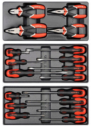 Szafka wózek warsztatowy 185 el YT-55307 YATO