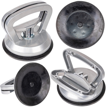 Przyssawka aluminiowa pojedyncza uchwyt (do Szyb Szkła Glazury Płytek) 40kg FALON-TECH