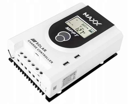 Regulator ładowania kontroler solarny 12V panel LCD 40A MPPT 4SUN