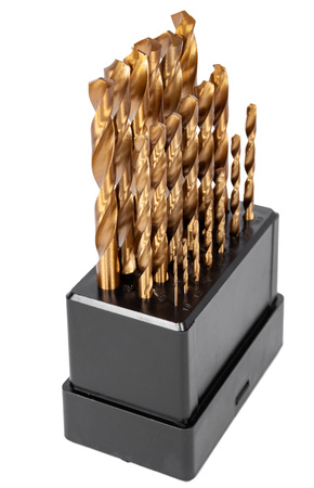 Zestaw wierteł do metalu wiertło do stali 19 szt 1-10 mm FALON-TECH