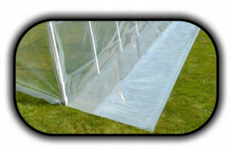 Tunel foliowy szklarnia ogrodowa 283x315 (ogórek) 8,91m2 PCV PTF POLSKA