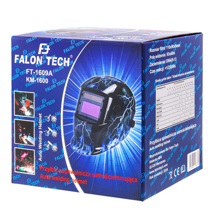 Maska spawalnicza przyłbica samościemniająca Błyskawica FALON-TECH
