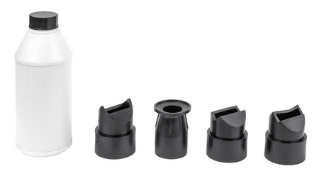 Pistolet pneumatyczny do piaskowania piaskarka zbiornik 1L ścierniwo JCB