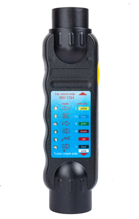 Tester gniazda wtyczki przyczepy haka holowniczego FALON-TECH