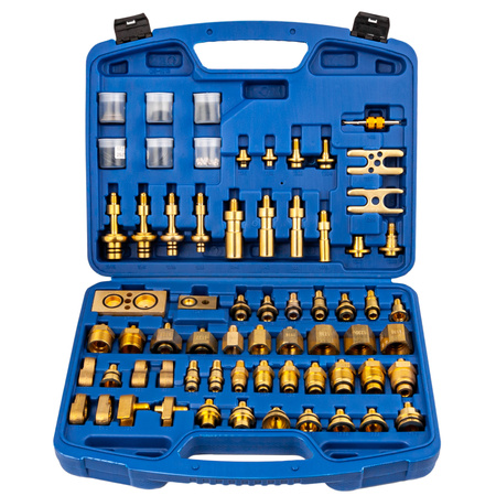 Adaptery do płukania układów klimatyzacji (zestaw) FALON-TECH