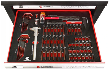 Profesjonalna Szafka Narzędziowa Wózek Warsztatowy 7 szuflad 333 el TRADE HOUSE