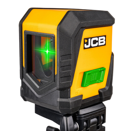 Poziomica laserowa krzyżowa 20m samopoziomująca + statyw JCB