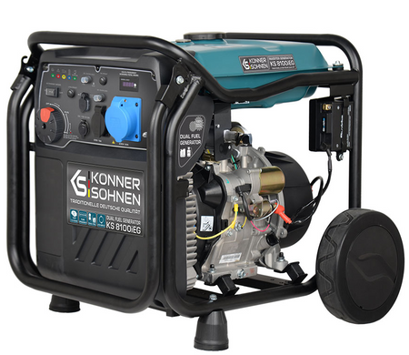 Agregat generator prądu inwertorowy gaz KS 8100iEG Könner & Söhnen KS