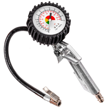 Pistolet do pompowania kół z manometrem FALON-TECH