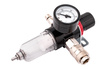 Reduktor ciśnienia filtr powietrza odwadniacz 1/4" + manometr złączki FALON-TECH