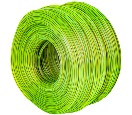 Żyłka tnąca do kosy i podkaszarki wzmocniona drutem 2.4mm 100m