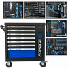 Szafka warsztatowa wózek narzędziowy z wyposażeniem klucze nasadowe 274 el. FORSAGE