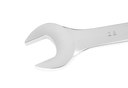 Zestaw kluczy płasko-oczkowych 6 elementów stal crv grube satyna 34-50 mm MAR-POL