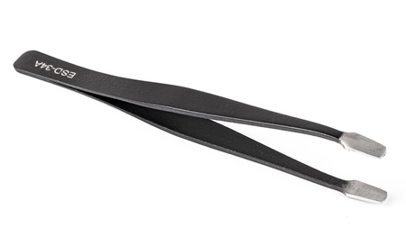 Zestaw pęset metalowych ESD 9 elem. w etui FALON-TECH