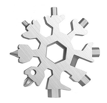 Klucz wielofunkcyjny śnieżynka 18w1 brelok gadżet FALON-TECH