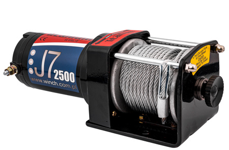 Wyciągarka elektryczna 2500 LBS J8 ślizg Titanium Winch