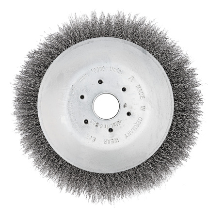 Szczotka druciana tarczowa do usuwania zarośli 200mm