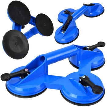 Uchwyt przyssawka potrójna do szyb udźwig 75kg FALON-TECH