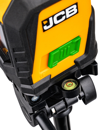 Poziomica laserowa krzyżowa 20m samopoziomująca + statyw JCB