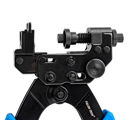 Zaciskarka do kabli złączy kompresyjnych BNC RCA F złączy prostych kątowych FALON-TECH