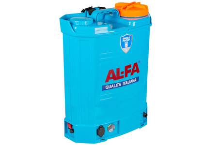 Opryskiwacz akumulatorowy ciśnieniowy plecakowy elektryczny 5 dysz 16L AL-FA