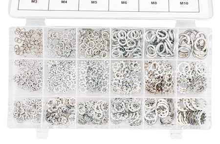 Podkładka podkładki zabezpieczające zestaw 720 szt m3-m10 GEKO