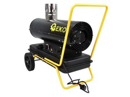 Nagrzewnica olejowa z termostatem 25kW (odprowadzanie spalin) GEKO