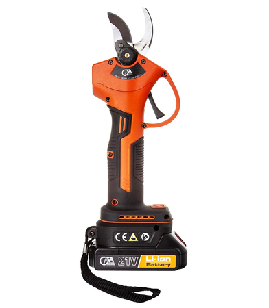 Sekator akumulatorowy kowadełkowy nożyce ogrodowe elektryczne 2 x AKU CATA C83006 MAR-POL