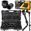 Zestaw klucze nasadowe udarowe 3/4" + 1" 26el. JCB