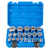 Nasadki spline 12 kąt zestaw nasadek 1/2 8-36 21el FALON-TECH