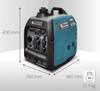 Agregat generator prądu inwertorowy KS 3000i S 3000w Könner & Söhnen KS