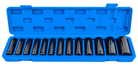 Zestaw 3x Klucz Udarowy Pneumatyczny BJC 1" 3/4 1/2 4800Nm +Nasadki +Rękawice