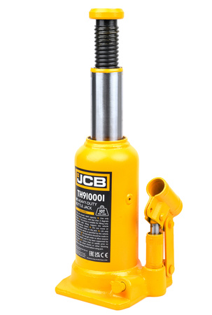 Podnośnik hydrauliczny słupkowy butelkowy maszynowy samochodowy lewarek 10T JCB