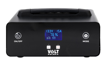 Prostownik akumulatorowy inteligentny SMART BLACK A20 ładowarka 12V / 24V 15A Volt Polska