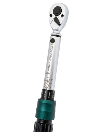 Klucz dynamometryczny 1-25 Nm z blokadą 1/4 " etui certyfikat kalibracji ROCKFORCE