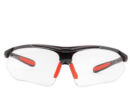 Okulary ochronne bezbarwne przeciwodpryskowe gogle robocze BHP