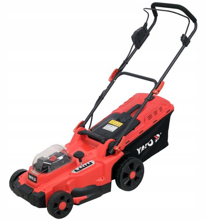 Kosiarka akumulatorowa do trawy mocna 36V 2x18V 2x4Ah 37 cm YT-85222 YATO