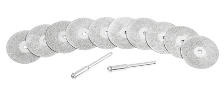 Zestaw tarcze diamentowe tnące do multi mini szlifierki frezarki 30 mm 12el FALON-TECH