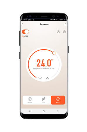 Zestaw 3x głowica termostatyczna lcd elektroniczna zawór M30x1,5 + HUB WIFI VOLT POLSKA