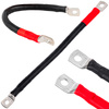Kabel przewód do łączenia akumulatorów agm żelowe 35mm2 27cm VOLT POLSKA