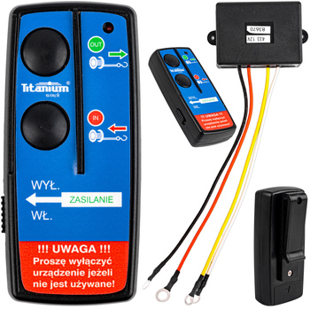 Pilot bezprzewodowy do wyciągarki wciągarki 12V