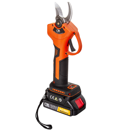 Sekator akumulatorowy kowadełkowy nożyce ogrodowe elektryczne 2 x AKU CATA C83006 MAR-POL