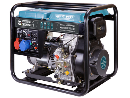 Agregat generator prądu diesel KS 8100HDE 1/3 ASTR 6500w Könner & Söhnen KS