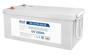 Akumulator żelowy głębokiego rozładowania 12V 220Ah GEL ULTRA SOLAR VOLT POLSKA