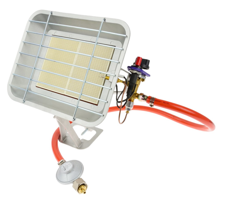 Promiennik gazowy grzejnik słoneczko na butlę z zapłonem piezo refuktor GEKO