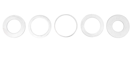 Pierścienie redukcyjne do tarcz 32-16mm 5szt. FALON-TECH