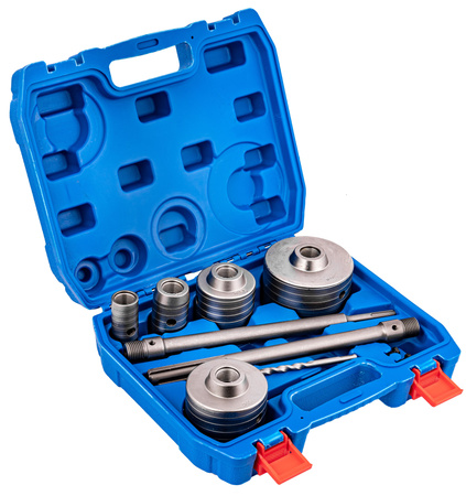 Frezy do muru otwornice z widią do betonu zestaw 9el otwornice 30-100 mm Adaptery SDS+ SDS MAX FALON-TECH