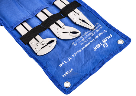 Szczypce samozaciskowe morsa morsea długie 3 szt FALON-TECH